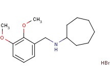 N-(2,3-dimethoxybenzyl)cycloheptanamine hydrobromide
