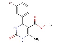 methyl 4-(3-bromophenyl)-6-methyl-2-oxo-1,2,3,4-tetrahydropyrimidine-5-carboxylate