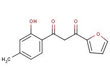 1-(2-furyl)-3-(2-hydroxy-4-methylphenyl)-1,3-propanedione