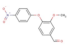 3-methoxy-4-(4-nitrophenoxy)benzaldehyde