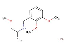N-(2,3-dimethoxybenzyl)-1-methoxy-2-propanamine hydrobromide