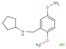 N-(2,5-dimethoxybenzyl)cyclopentanamine hydrochloride
