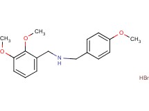 (2,3-dimethoxybenzyl)(4-methoxybenzyl)amine hydrobromide