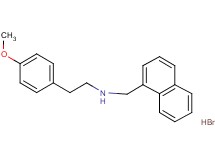 [2-(4-methoxyphenyl)ethyl](1-naphthylmethyl)amine hydrobromide