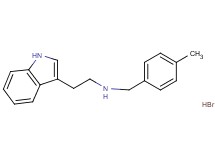[2-(1H-indol-3-yl)ethyl](4-methylbenzyl)amine hydrobromide