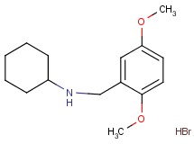N-(2,5-dimethoxybenzyl)cyclohexanamine hydrobromide N-(2,5-dimethoxybenzyl)cyclohexanamine hydrobromide