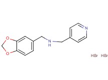 (1,3-benzodioxol-5-ylmethyl)(4-pyridinylmethyl)amine dihydrobromide