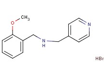 (2-methoxybenzyl)(4-pyridinylmethyl)amine hydrobromide