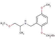 N-(2,5-dimethoxybenzyl)-1-methoxy-2-propanamine hydrobromide