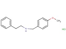 N-(4-methoxybenzyl)-2-phenylethanamine hydrochloride
