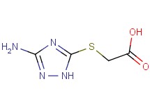 [(3-amino-1H-1,2,4-triazol-5-yl)thio]acetic acid