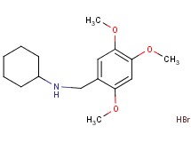 N-(2,4,5-trimethoxybenzyl)cyclohexanamine hydrobromide