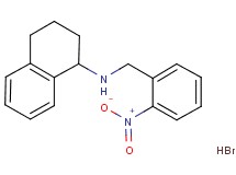 N-(2-nitrobenzyl)-1,2,3,4-tetrahydro-1-naphthalenamine hydrobromide