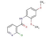 2-chloro-N-(2,4-dimethoxyphenyl)nicotinamide