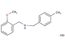(2-methoxybenzyl)(4-methylbenzyl)amine hydrobromide