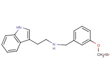 [2-(1H-indol-3-yl)ethyl](3-methoxybenzyl)amine hydrobromide
