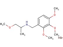 (2-methoxy-1-methylethyl)(2,3,4-trimethoxybenzyl)amine hydrobromide
