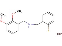 (2,3-dimethoxybenzyl)(2-fluorobenzyl)amine hydrobromide