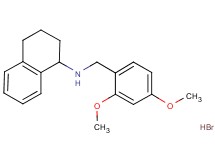 N-(2,4-dimethoxybenzyl)-1,2,3,4-tetrahydro-1-naphthalenamine hydrobromide