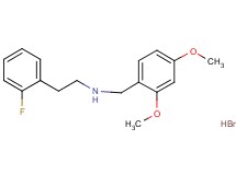 N-(2,4-dimethoxybenzyl)-2-(2-fluorophenyl)ethanamine hydrobromide