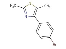 4-(4-bromophenyl)-2,5-dimethyl-1,3-thiazole