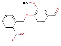 3-methoxy-4-[(2-nitrobenzyl)oxy]benzaldehyde