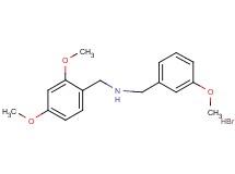 (2,4-dimethoxybenzyl)(3-methoxybenzyl)amine hydrobromide