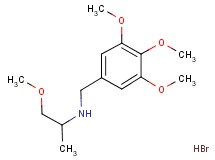 (2-methoxy-1-methylethyl)(3,4,5-trimethoxybenzyl)amine hydrobromide