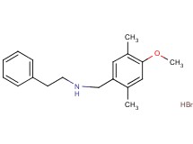 N-(4-methoxy-2,5-dimethylbenzyl)-2-phenylethanamine hydrobromide