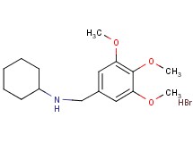 N-(3,4,5-trimethoxybenzyl)cyclohexanamine hydrobromide