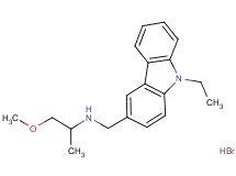 N-[(9-ethyl-9H-carbazol-3-yl)methyl]-1-methoxy-2-propanamine hydrobromide