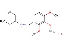 N-(2,3,4-trimethoxybenzyl)-3-pentanamine hydrobromide