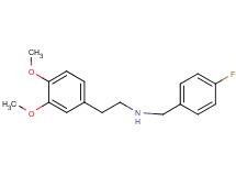 2-(3,4-dimethoxyphenyl)-N-(4-fluorobenzyl)ethanamine