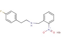 [2-(4-fluorophenyl)ethyl](2-nitrobenzyl)amine hydrobromide