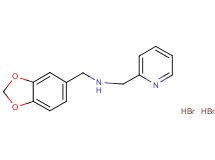 (1,3-benzodioxol-5-ylmethyl)(2-pyridinylmethyl)amine dihydrobromide