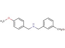 (4-methoxybenzyl)(3-methylbenzyl)amine hydrobromide