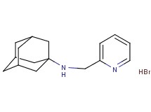 N-(2-pyridinylmethyl)-1-adamantanamine hydrobromide