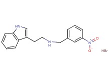 [2-(1H-indol-3-yl)ethyl](3-nitrobenzyl)amine hydrobromide