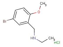 N-(5-bromo-2-methoxybenzyl)ethanamine hydrochloride