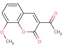 3-acetyl-8-methoxy-2H-chromen-2-one