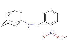 N-(2-nitrobenzyl)-1-adamantanamine hydrobromide