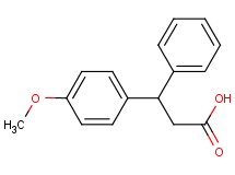 3-(4-methoxyphenyl)-3-phenylpropanoic acid