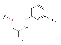 (2-methoxy-1-methylethyl)(3-methylbenzyl)amine hydrobromide