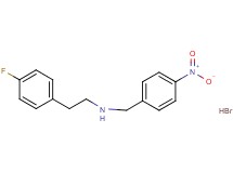 [2-(4-fluorophenyl)ethyl](4-nitrobenzyl)amine hydrobromide