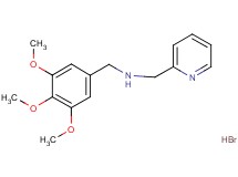 (2-pyridinylmethyl)(3,4,5-trimethoxybenzyl)amine hydrobromide