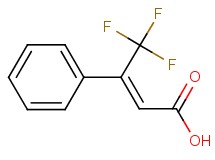 (2Z)-4,4,4-trifluoro-3-phenylbut-2-enoic acid