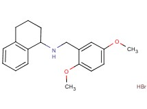 N-(2,5-dimethoxybenzyl)-1,2,3,4-tetrahydro-1-naphthalenamine hydrobromide