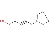 5-(1-pyrrolidinyl)-3-pentyn-1-ol