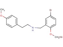 N-(5-bromo-2-methoxybenzyl)-2-(4-methoxyphenyl)ethanamine hydrobromide