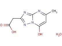 (7-hydroxy-5-methyl[1,2,4]triazolo[1,5-a]pyrimidin-2-yl)acetic acid hydrate